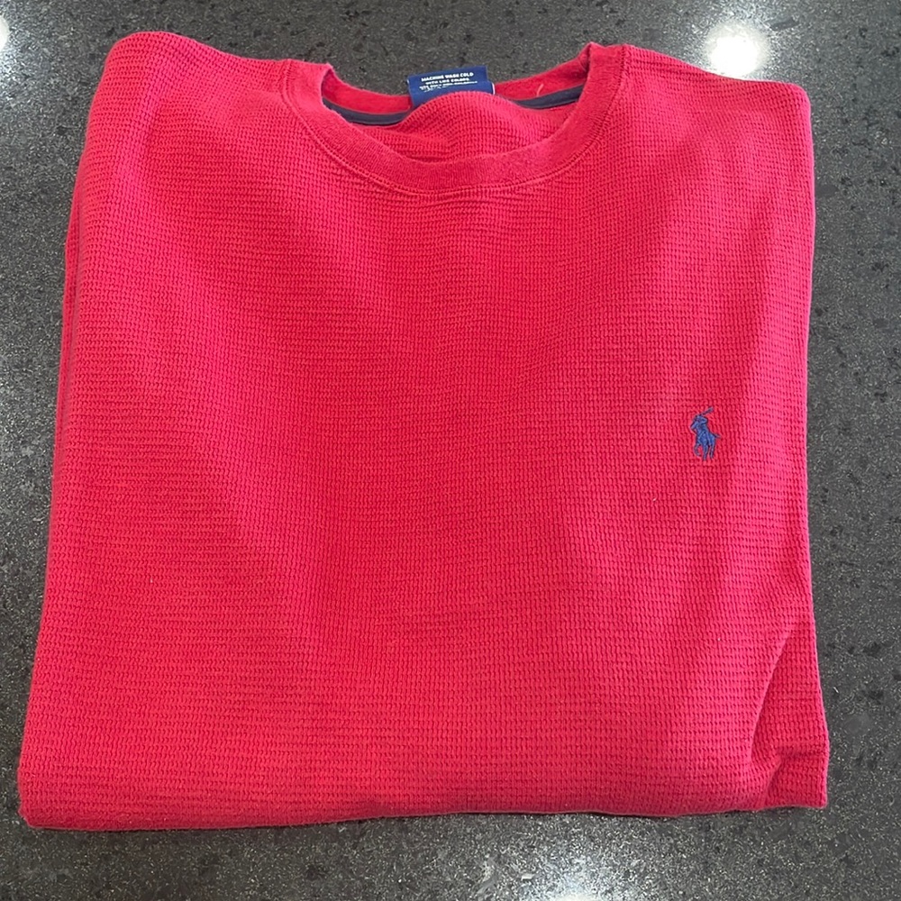 Men’s Large Polo Ralp Lauren long sleeve thermal tee